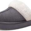 695a33b9b240dea5880857d456dad112e2021ae228a1ac48f22eb.jpg Litfun Women's Fuzzy Memory Foam Slippers Fluffy Winter House Shoes Indoor and Outdoor