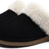 695a33ba59390ac75db87e465b64a6e3afa3efabb80b479b3c6e5.jpg Litfun Women's Fuzzy Memory Foam Slippers Fluffy Winter House Shoes Indoor and Outdoor