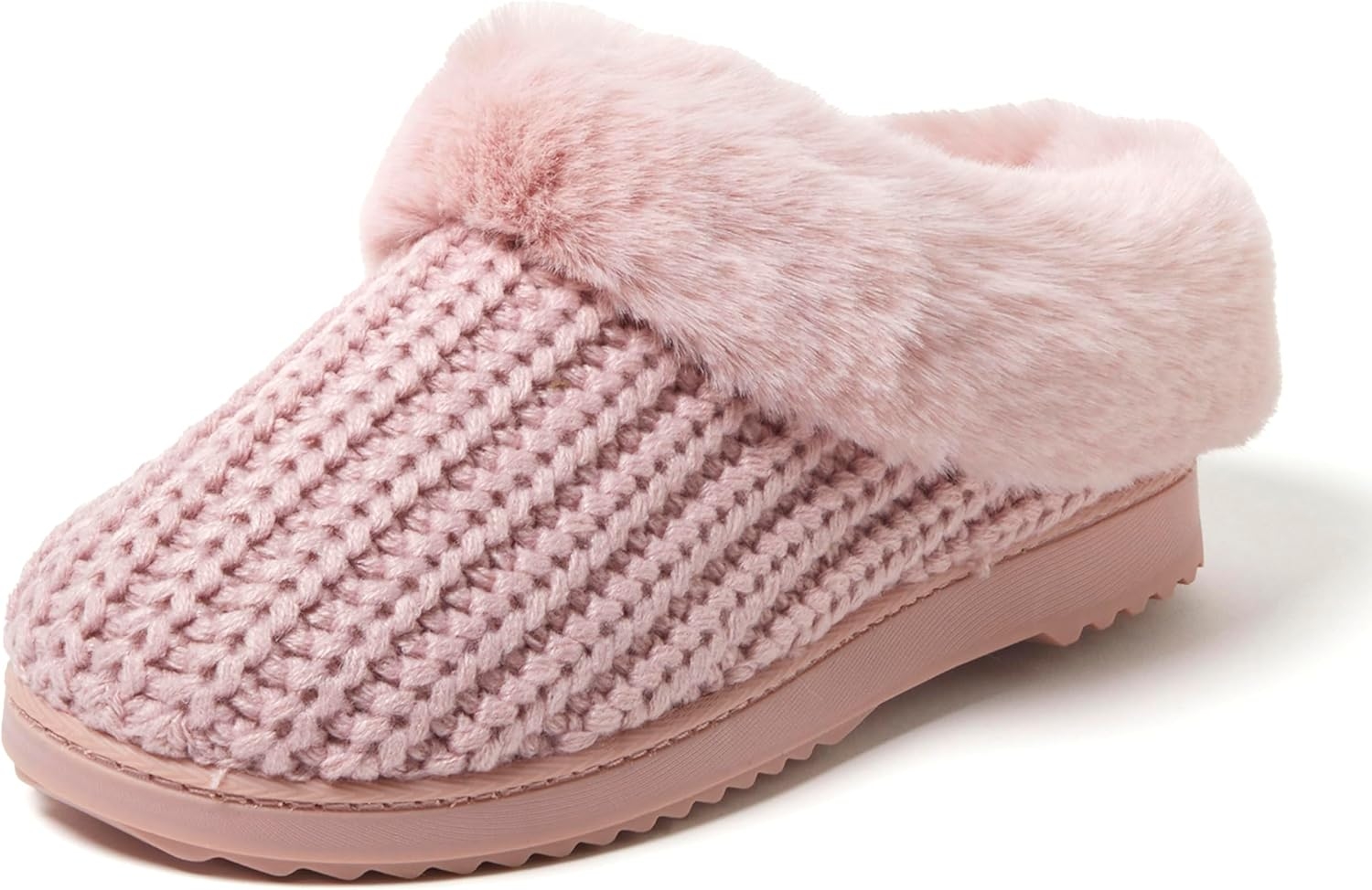 Women's Memory Foam Cozy Soft House Slippers Gifts for Women Hannah Knit Clog House Shoes