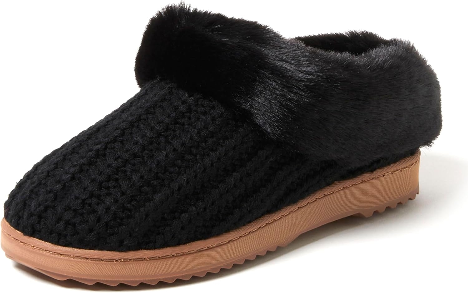 Women's Memory Foam Cozy Soft House Slippers Gifts for Women Hannah Knit Clog House Shoes