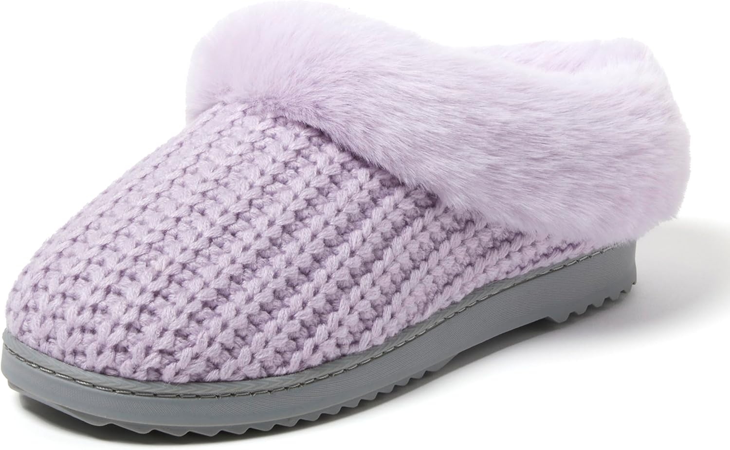 Women's Memory Foam Cozy Soft House Slippers Gifts for Women Hannah Knit Clog House Shoes