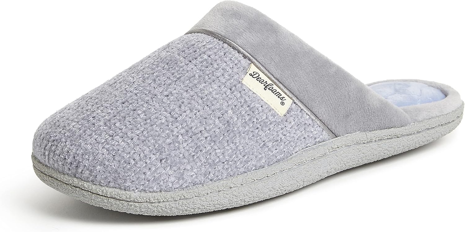 Women's Samantha Knit Closed Toe Scuff Slipper