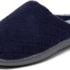 695a3f8d8d91fd50711cc33d1a882e5a02096a2a5b202eecd9dbc.jpg Women's Memory Foam Indoor House Slippers Leslie Terry Clog House Shoes with Wide Widths