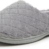 695a3f8f55a4cb8f26c01128d303ab4d7025079872c5dfaf6ddda.jpg Women's Memory Foam Indoor House Slippers Leslie Terry Clog House Shoes with Wide Widths