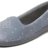 Women's Rebecca Soft Memory Foam Lightweight House Shoes Cozy Loafer with Warm Lining and Wide Widths Slipper