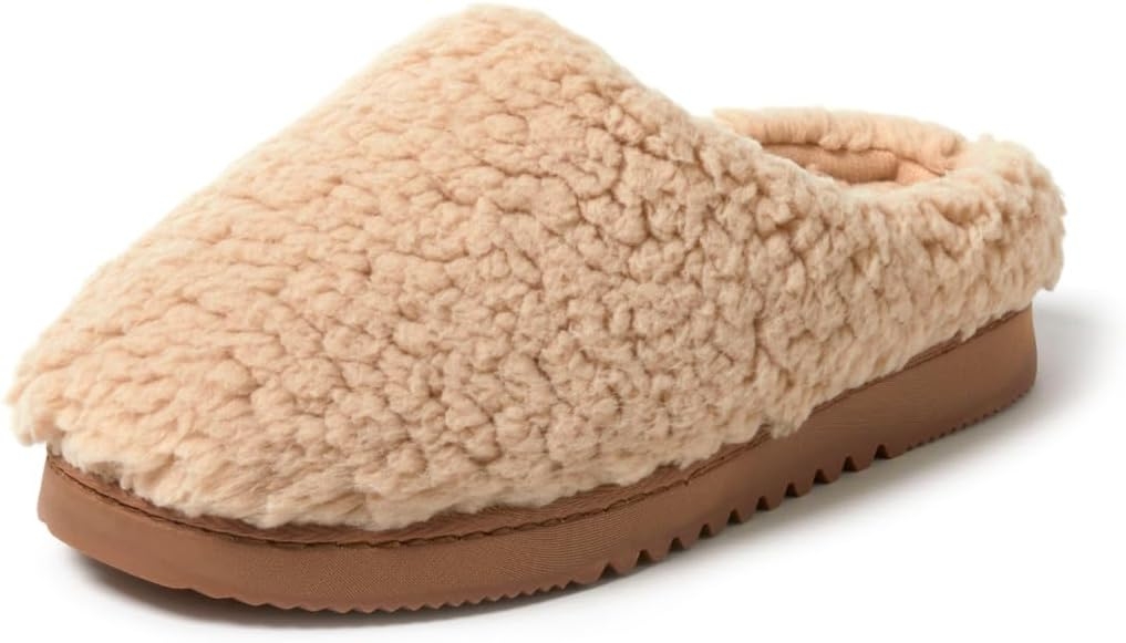 womens House Slippers Memory Foam Fuzzy Fiona Clog House Shoes