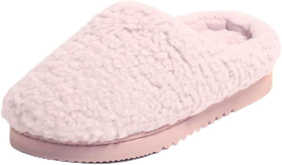 womens House Slippers Memory Foam Fuzzy Fiona Clog House Shoes