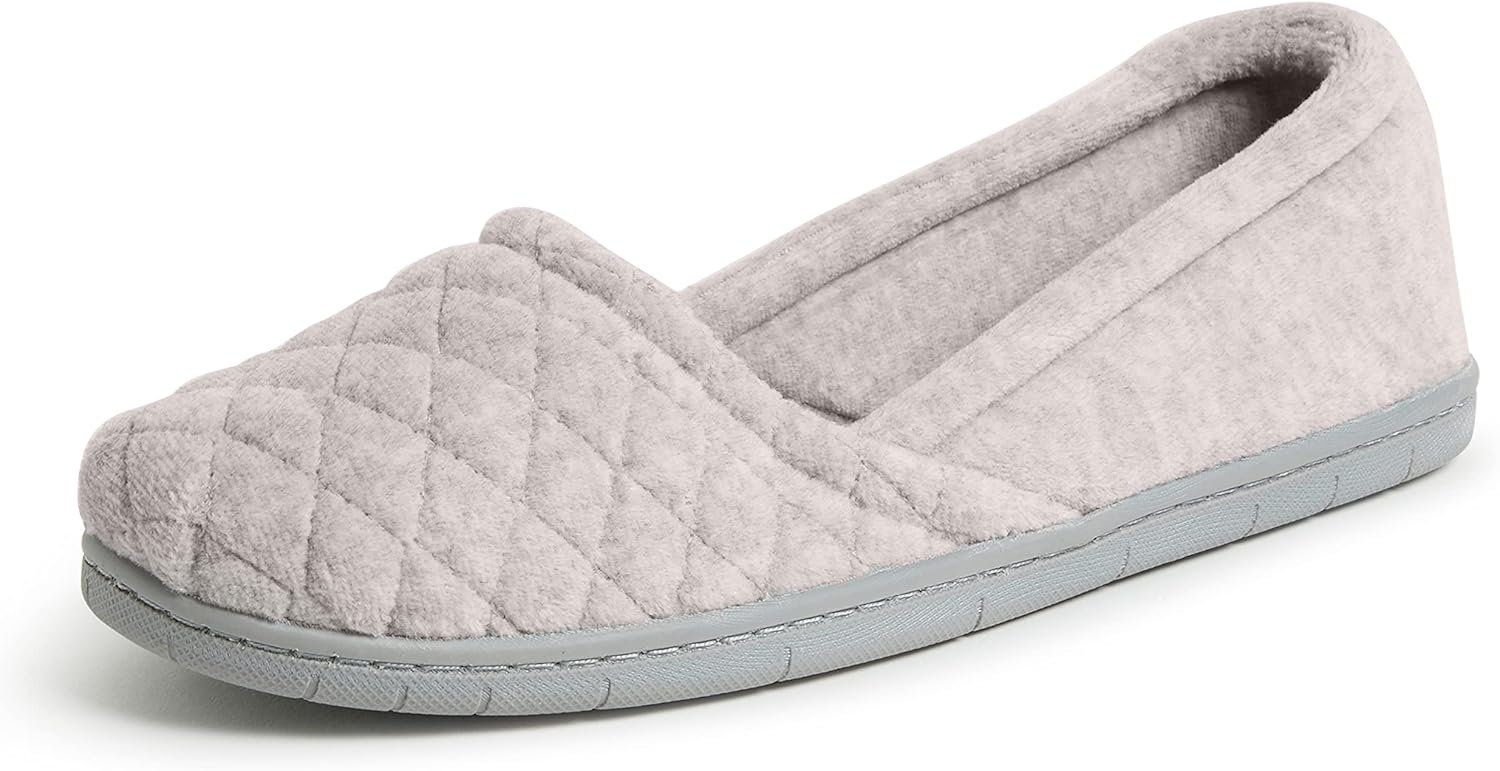 Women's Microfiber Velour A-Line Flat