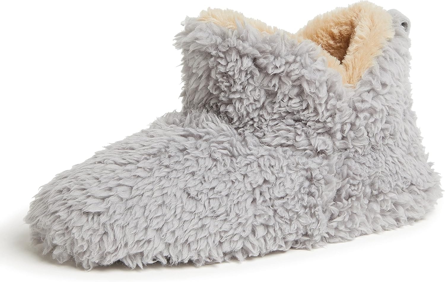 Comfortable Memory Foam Bootie Slippers with Indoor Outdoor Soles