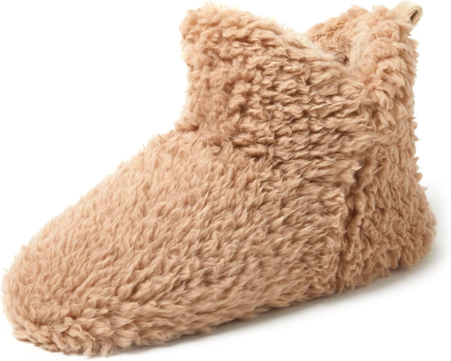 Comfortable Memory Foam Bootie Slippers with Indoor Outdoor Soles