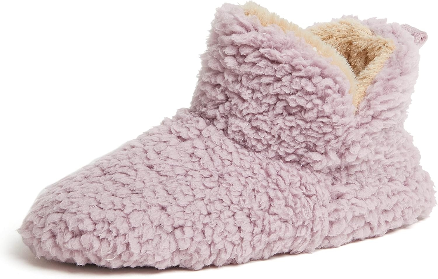 Comfortable Memory Foam Bootie Slippers with Indoor Outdoor Soles