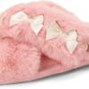 695a47709421d5735b88ab9c44a2479fdbdc853d6b380564bf762.jpg Women’s Acquired Style & Danielle Pheloung Exclusive Memory Foam Jessica Cozy Bow Cross Band Slide Slippers