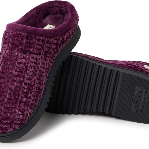 695a48693a2788b1f85120f32386db80892fa0c0708efe738fb20.jpg Women's Chenille High Vamp Clog Slipper